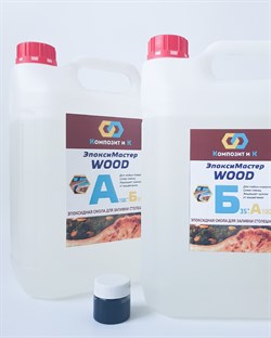 ЭпоксиМастер WOOD-6,75 кг COLOR aqua - фото 5414